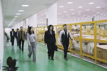 江西省工信委副主任钱昀赴遵义公司调研