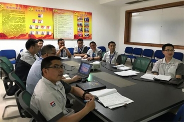 中国玉祥集团海表一时支部组织进建两会心灵